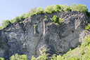 Teufelsmauer und Hirzstein von unten